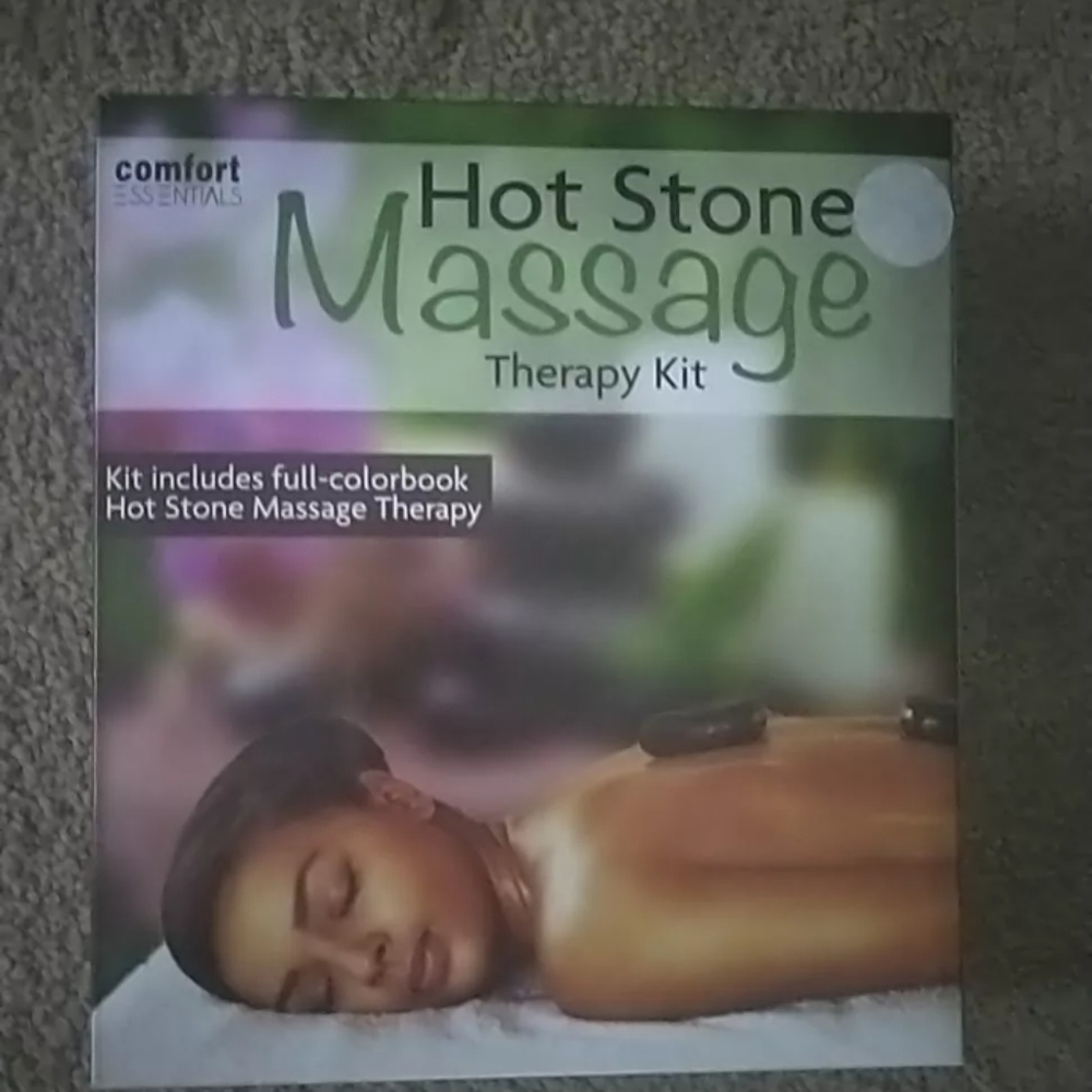 Spa Finder Gift Cards (3) & Comfort Essentials Hot Stone Kit w/ Full Color Book